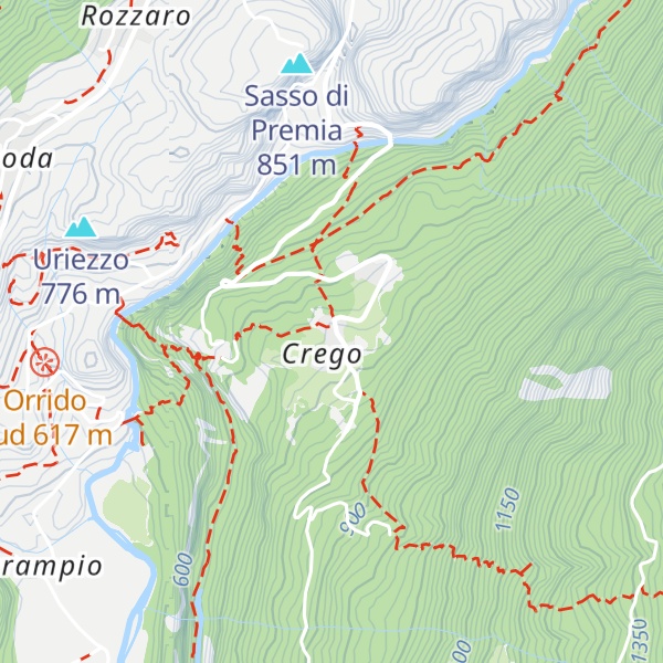 Map of Rifugio Monte Zeus