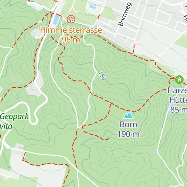 Map of Goethe-Hütte