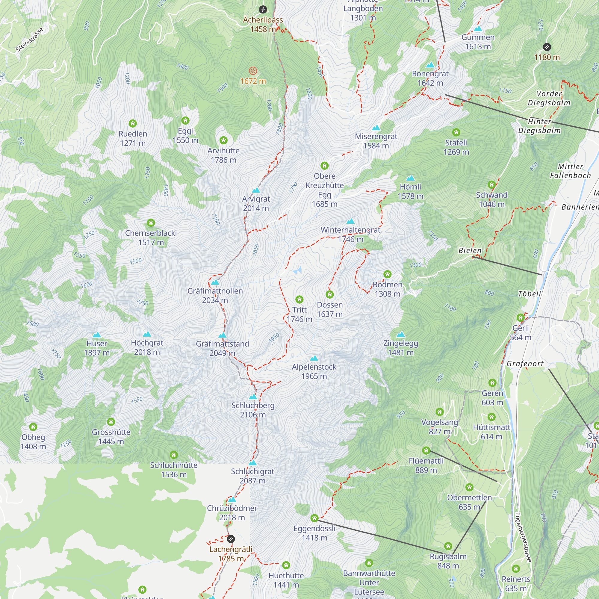 Tritt map