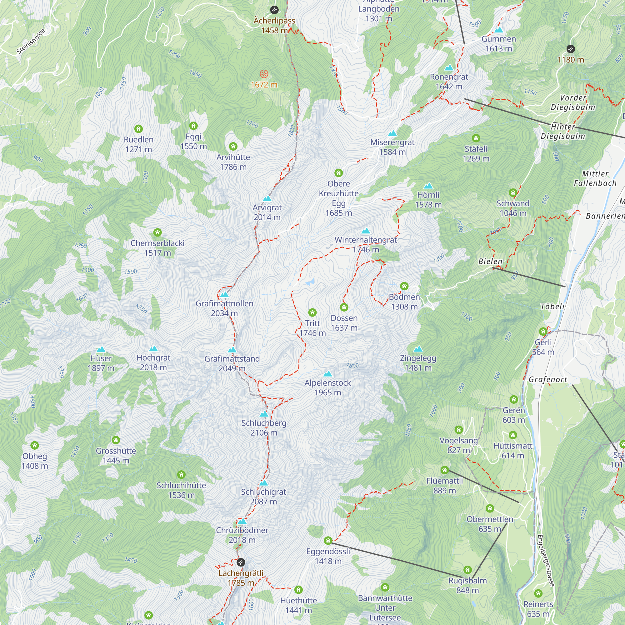 Tritt map