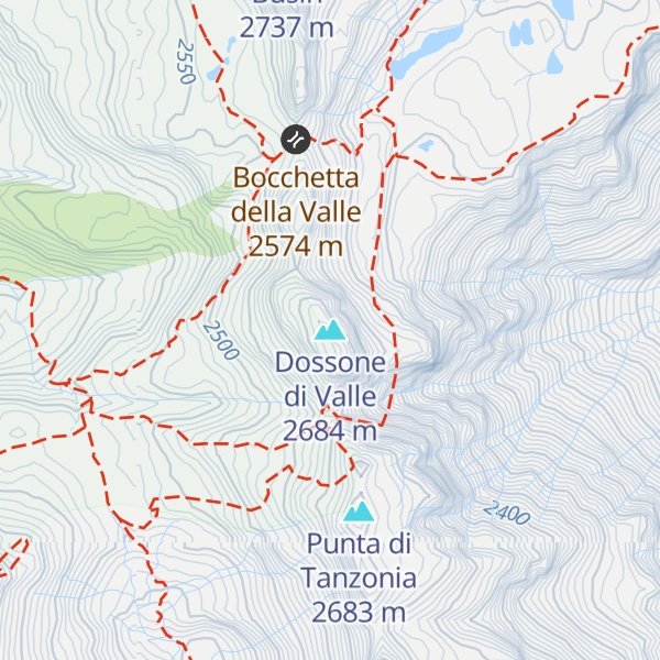 Map of Dossone di Valle