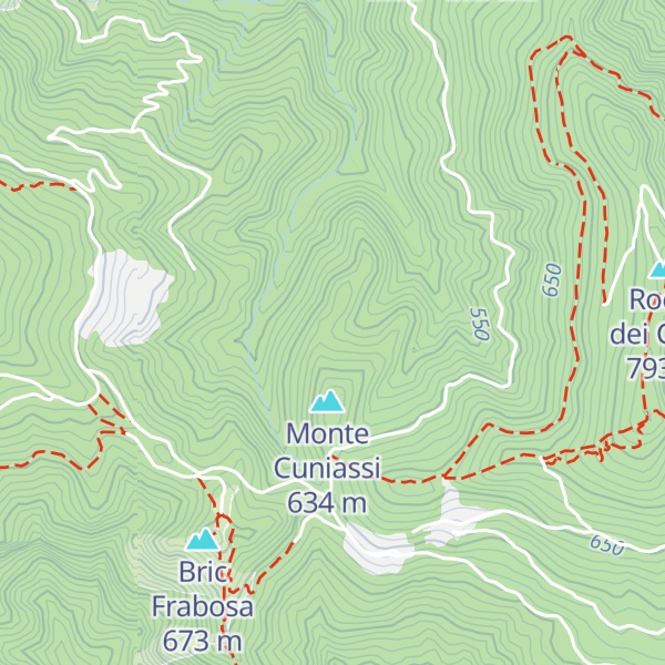 Map of B&B A cà di Foi