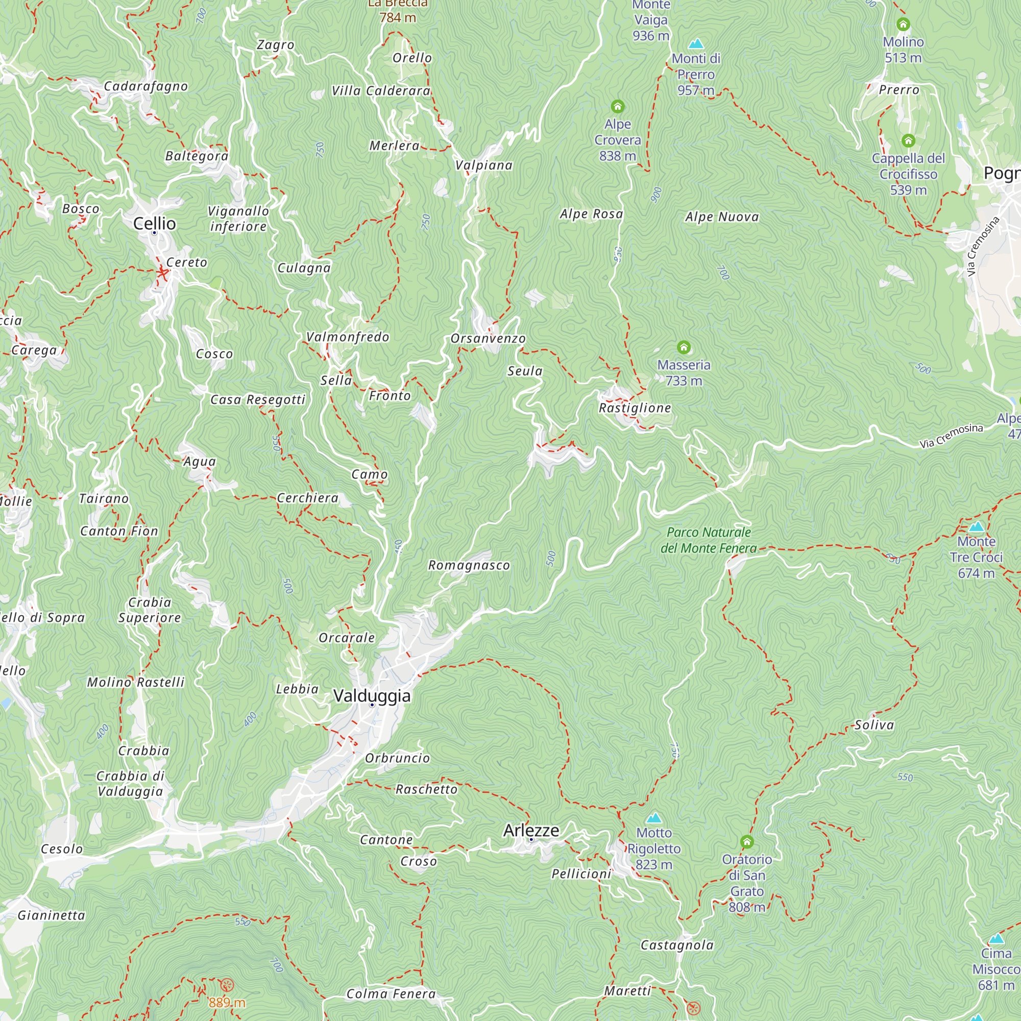Cappella del Gesù map