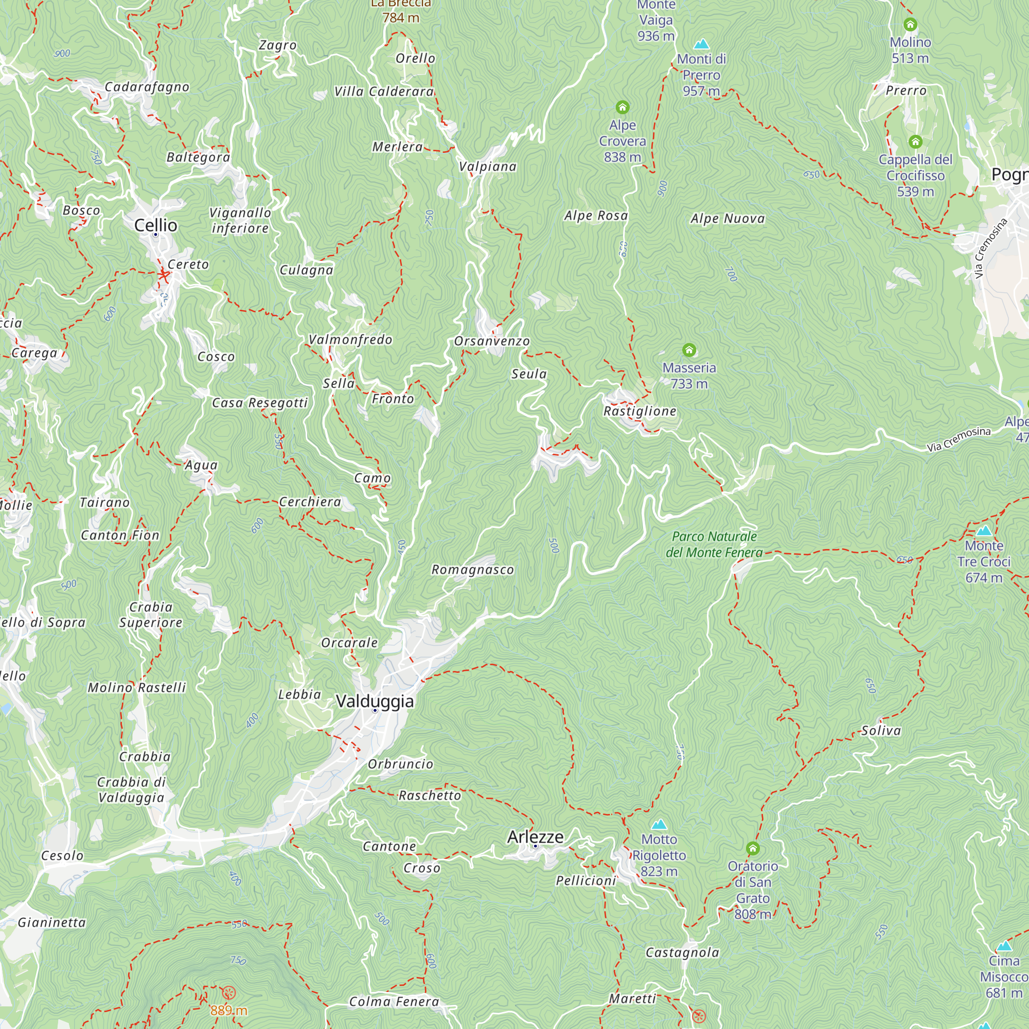 Cappella del Gesù map