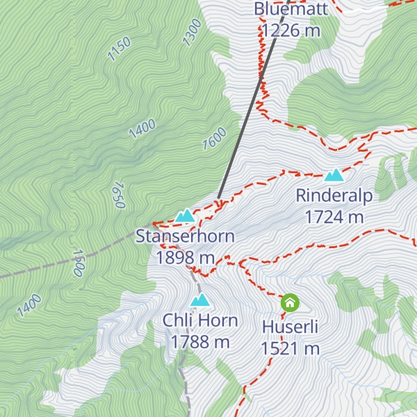 Map of Heidihaus
