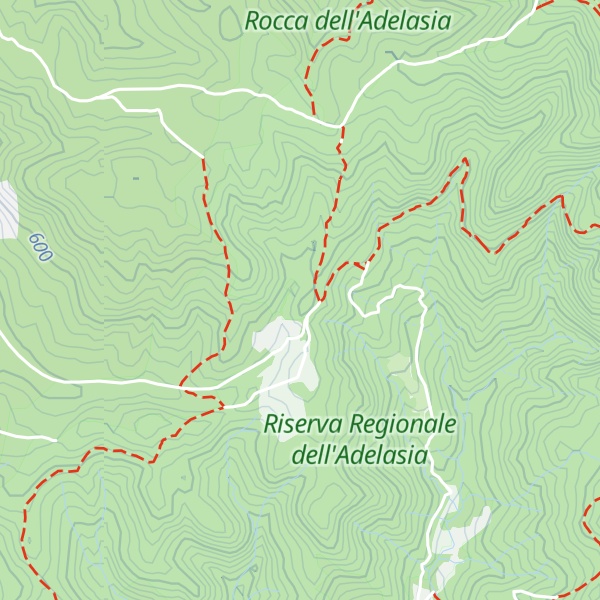 Map of Bric del Cornato