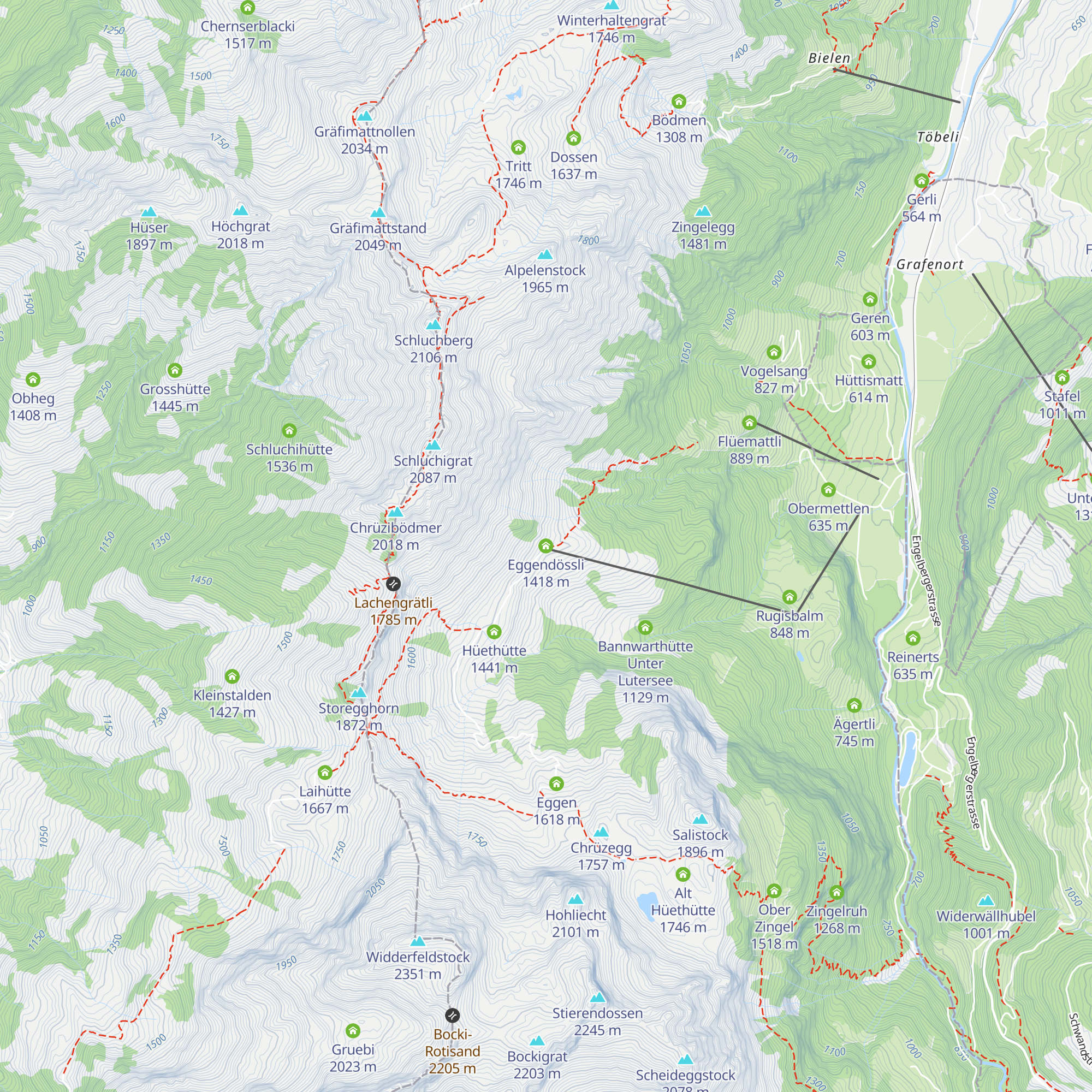 Eggendössli map