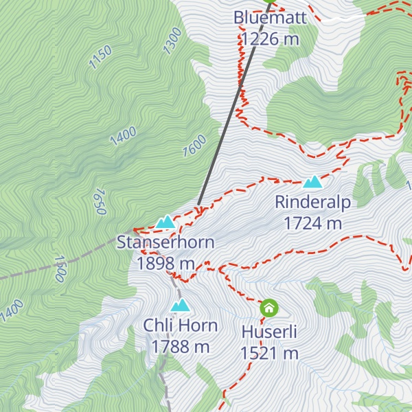 Map of Stanserhorn
