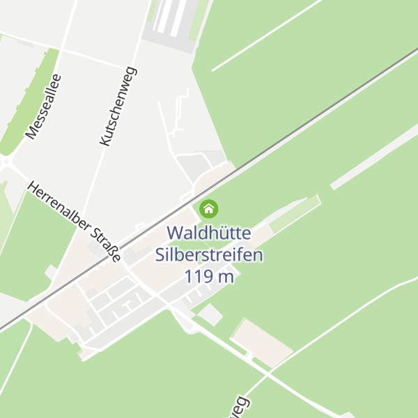 Map of Waldhütte Silberstreifen