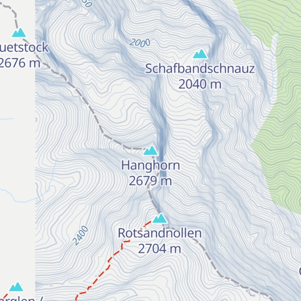 Map of Hanghorn