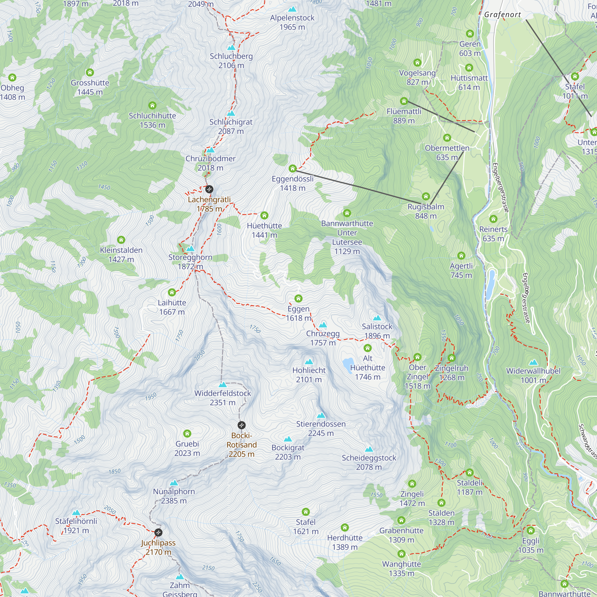 Eggen map