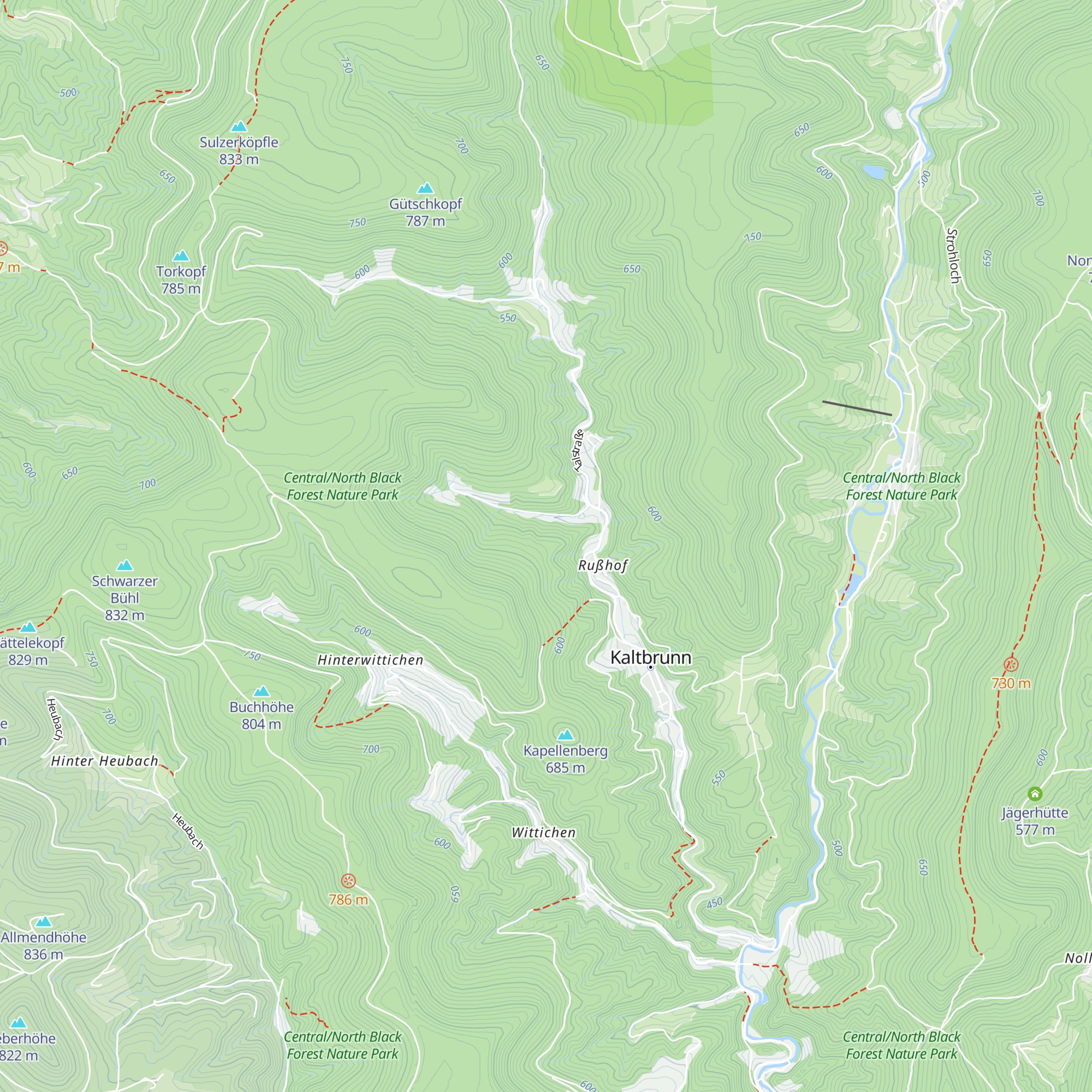 Kapellenberghütte map
