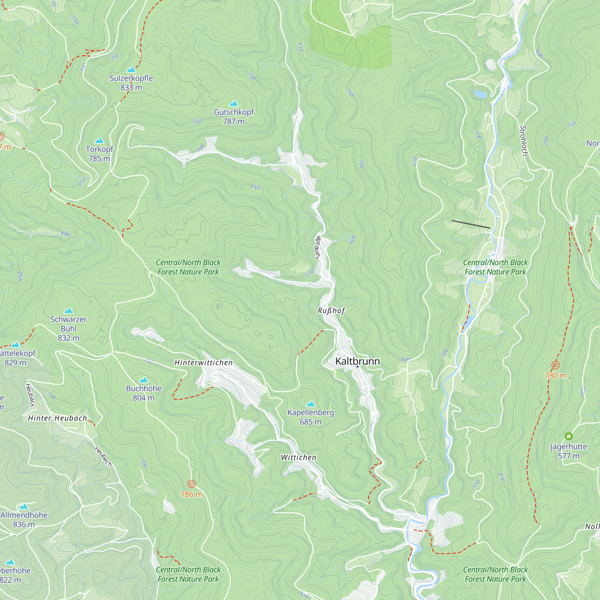 Kapellenberghütte map