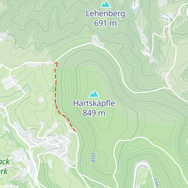 Map of Hartskäpfle