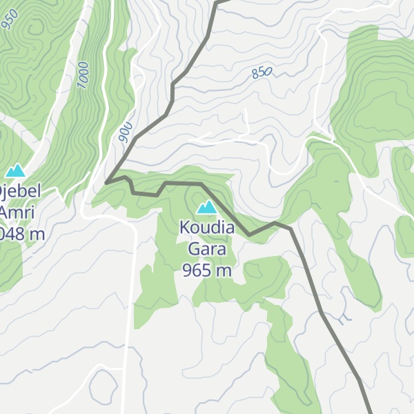 Map of Koudia Gara