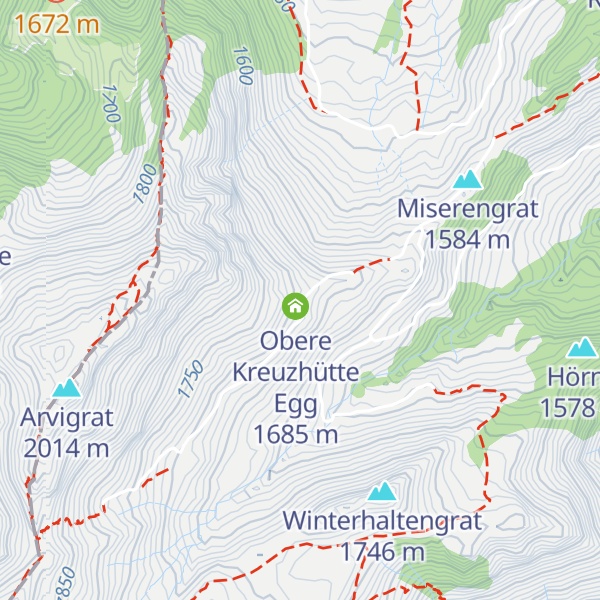 Map of Langbodenhütte