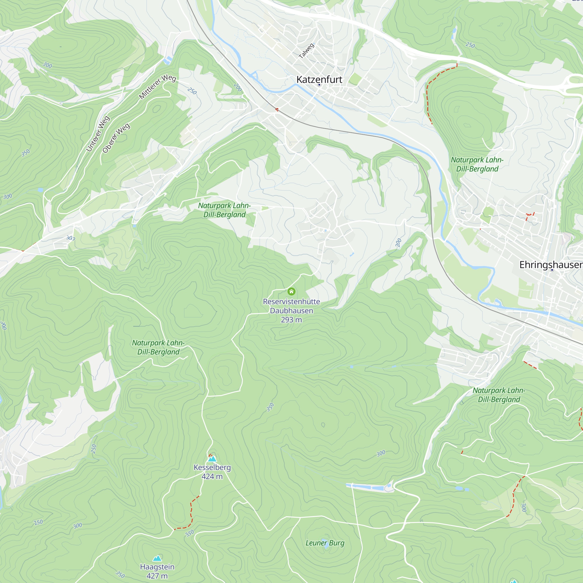 Reservistenhütte Daubhausen map