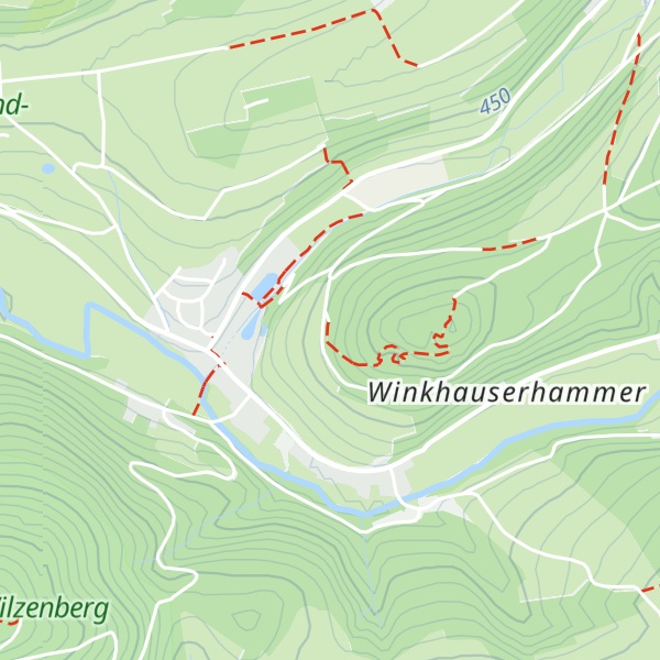 Map of Deimanns Knollenhütte
