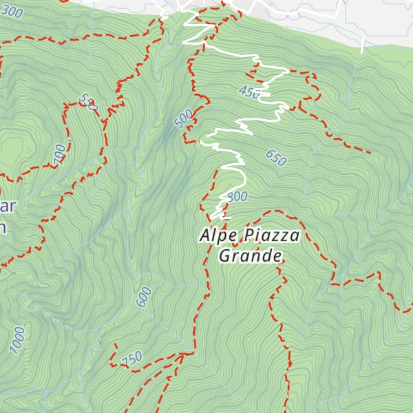 Map of Alpe Giuliano B.