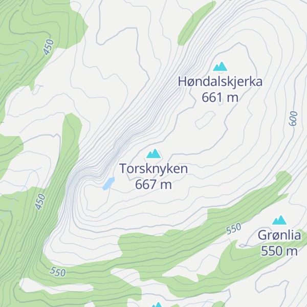 Map of Torsknyken