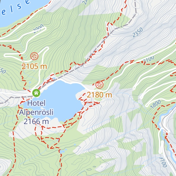Map of Hôtel Grimselblick