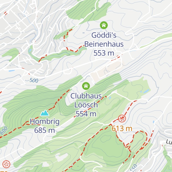Map of Clubhaus Löösch