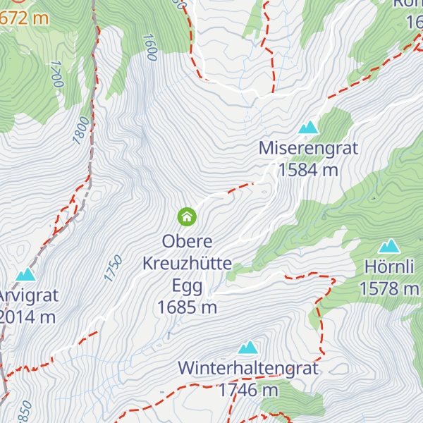 Map of Egglihütte