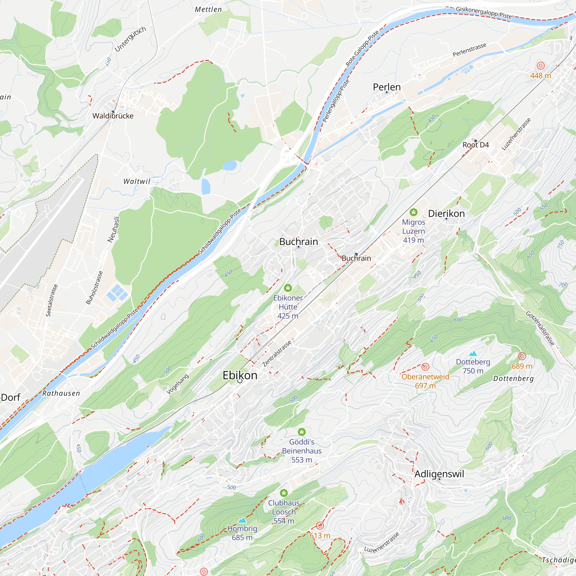 Ebikoner Hütte map