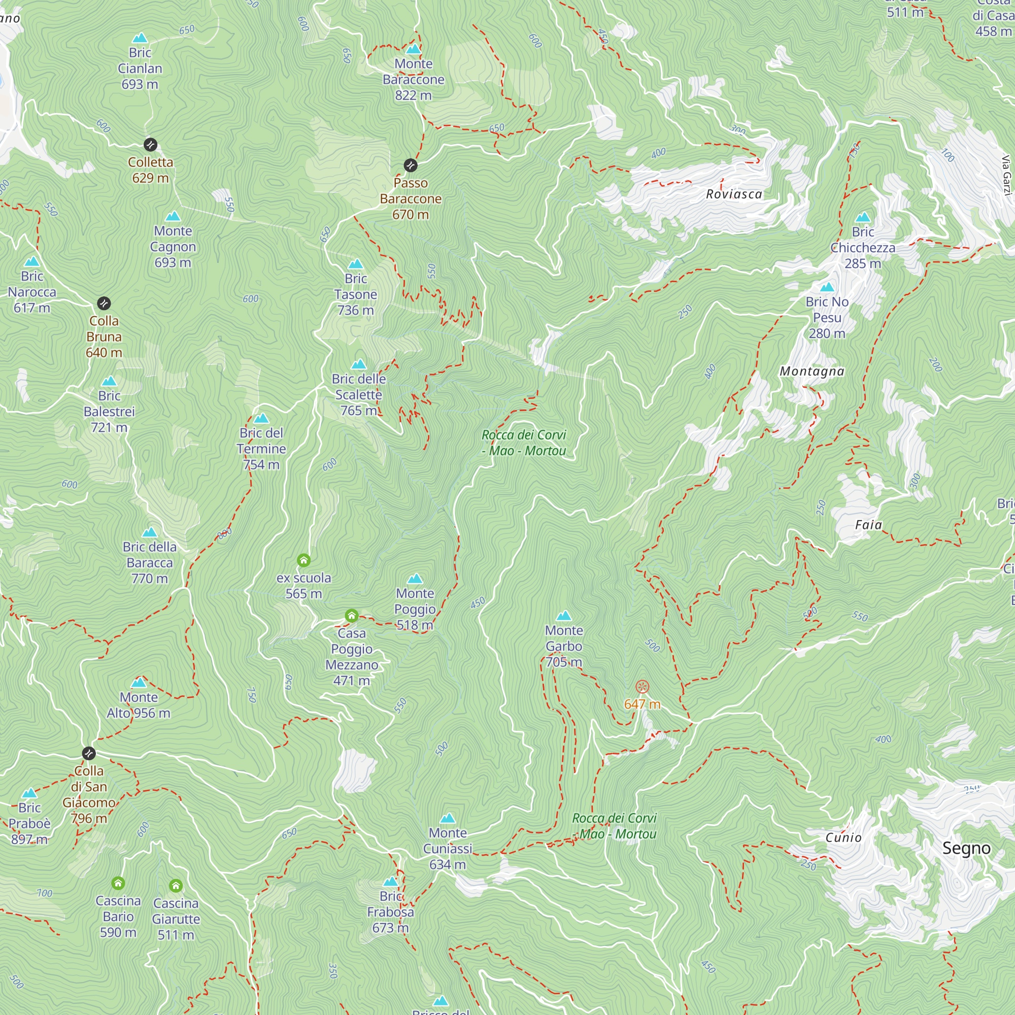 Casa Negrine map