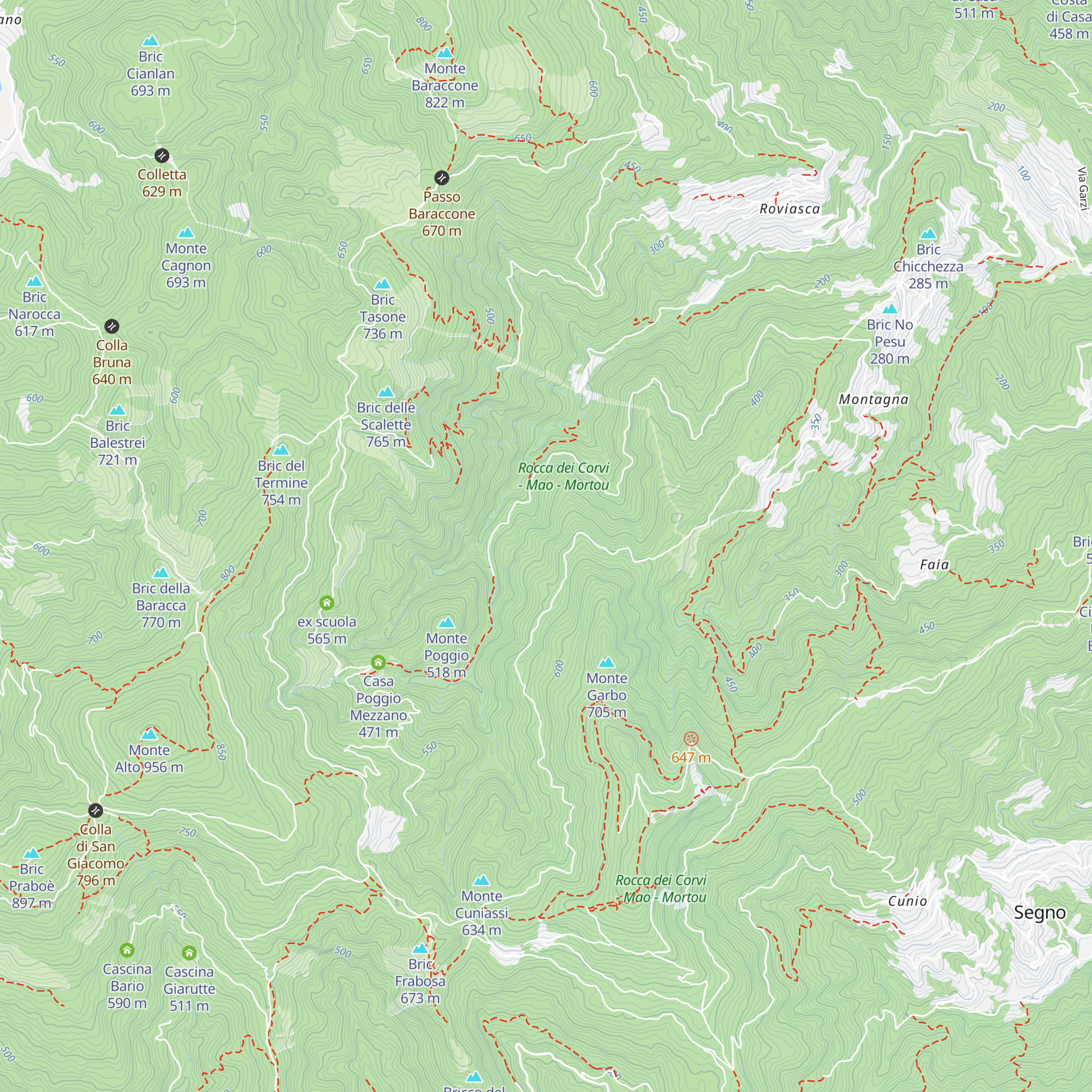 Casa Negrine map
