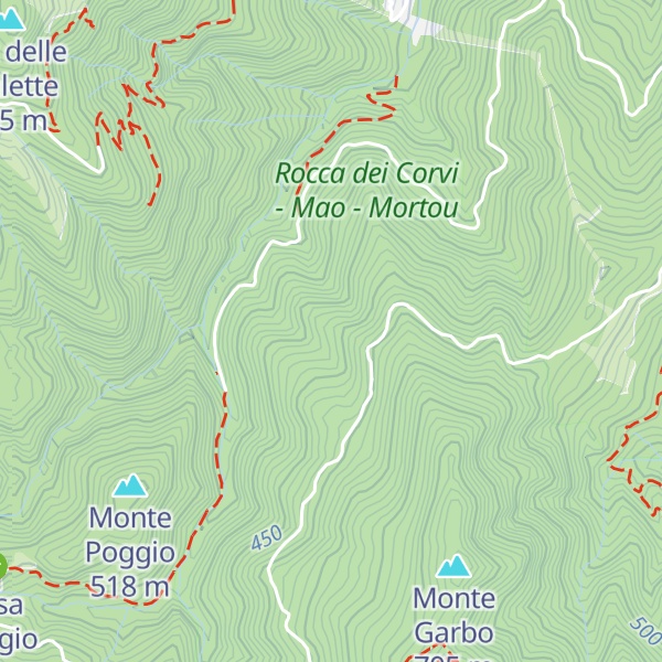 Map of Casa Negrine