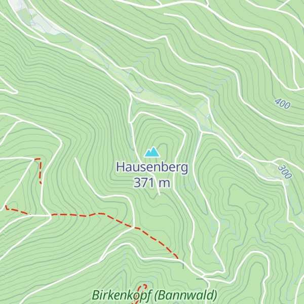 Map of Hausenberg