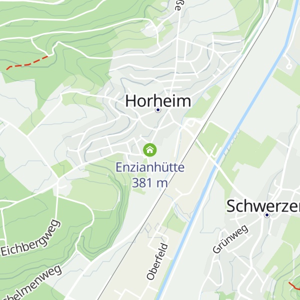 Map of Enzianhütte