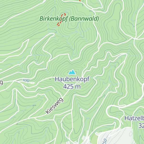 Map of Haubenkopf