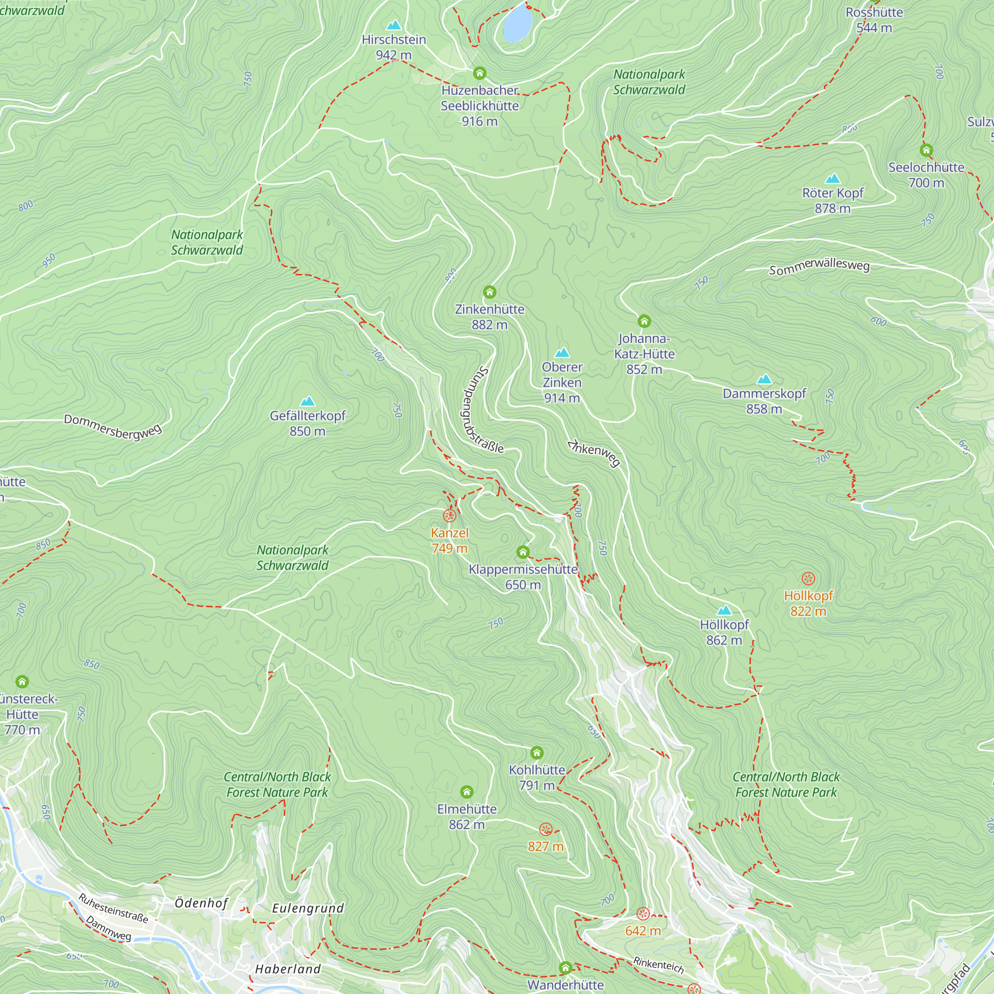 Pudelsteinhütte map