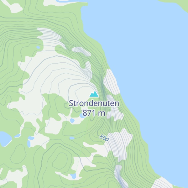 Map of Strondenuten