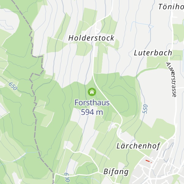 Map of Forsthaus