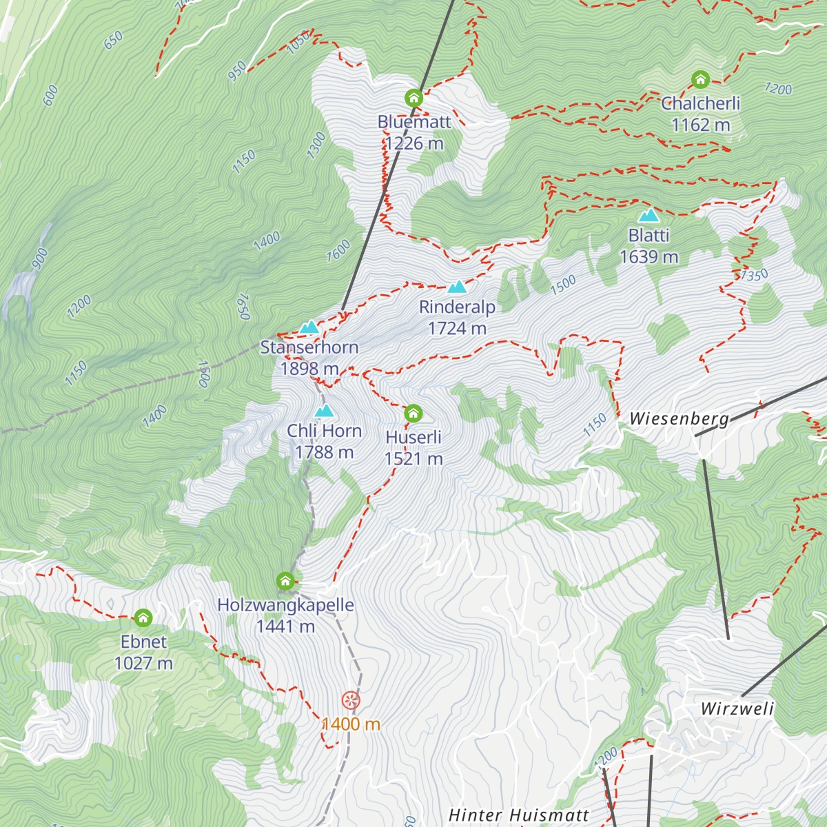 Huserli map
