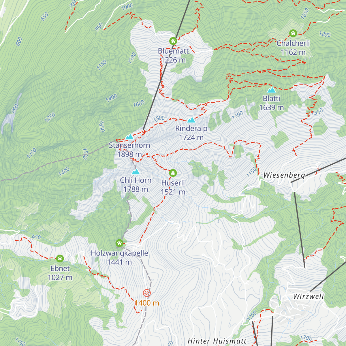 Huserli map