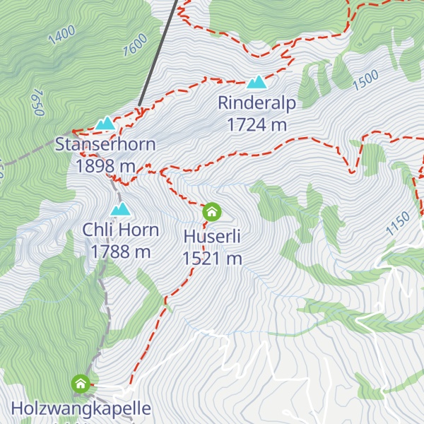 Map of Huserli