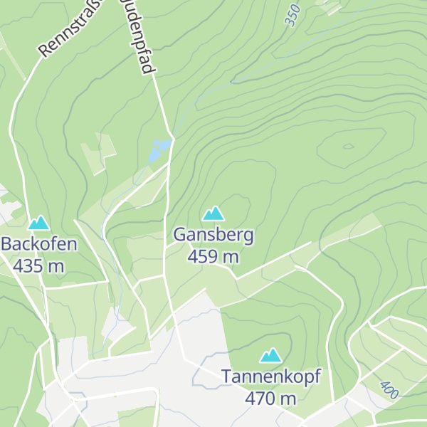 Map of Gansberg