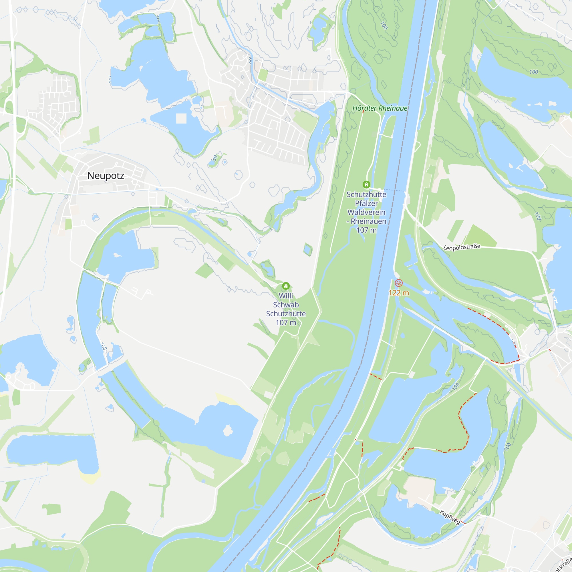 Willi Schwab Schutzhütte map