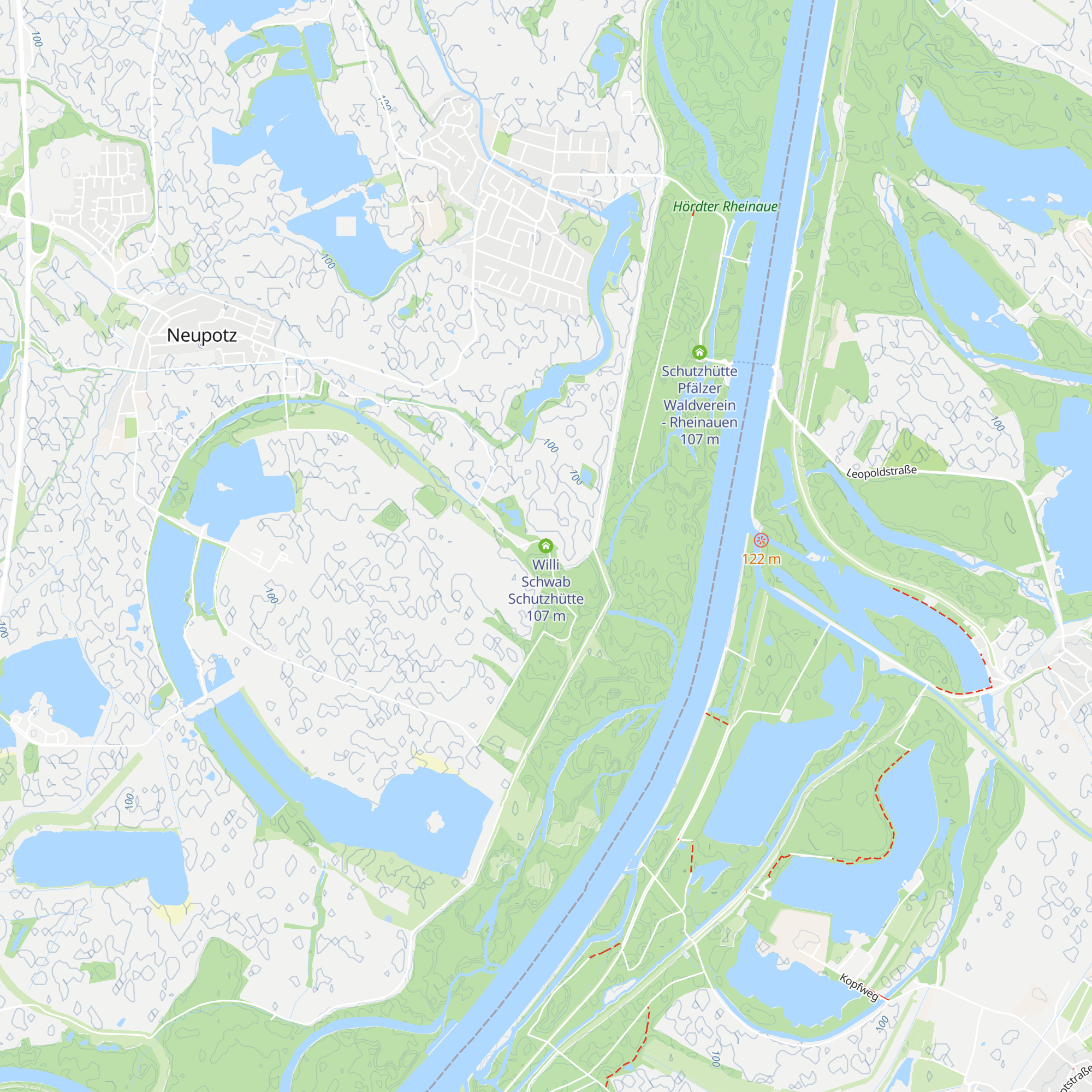 Willi Schwab Schutzhütte map