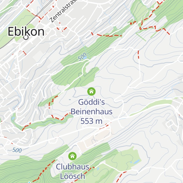 Map of Göddi's Beinenhaus