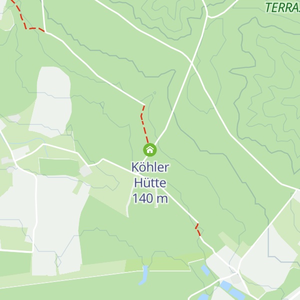 Map of Köhler Hütte