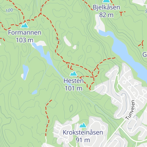 Map of Hesten