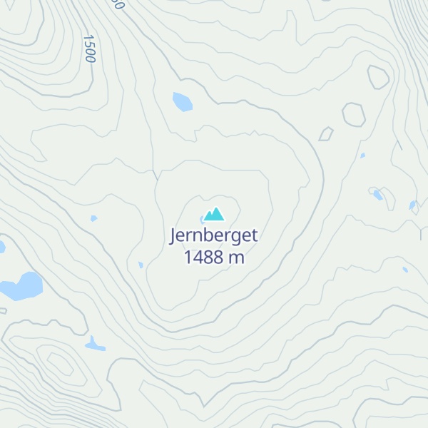 Map of Jernberget