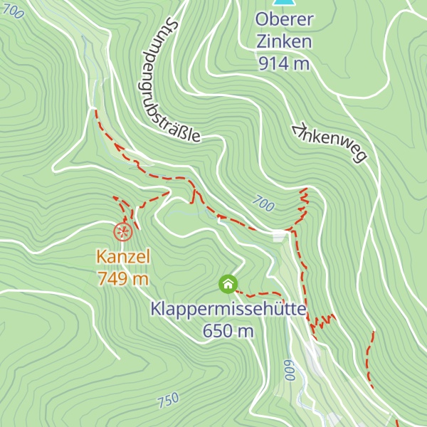 Map of Tonbacher-Rentner-Hütte