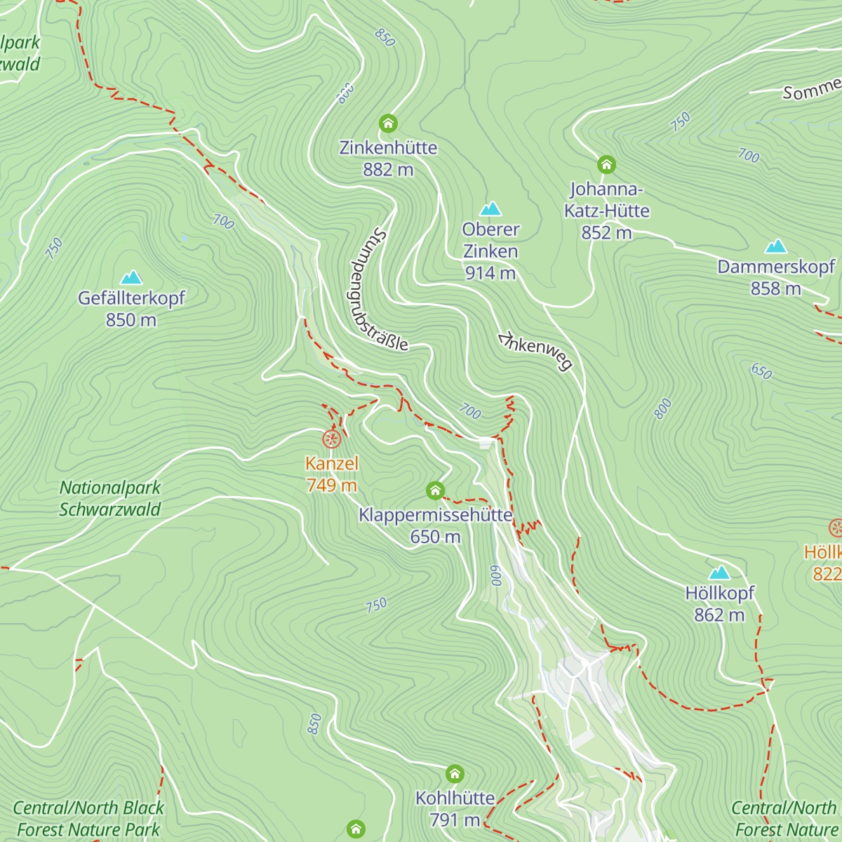 Tonbacher-Rentner-Hütte map
