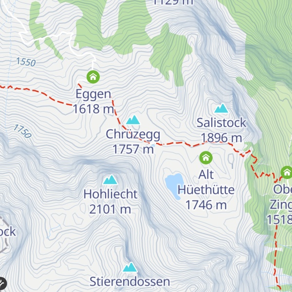 Map of Hüethütte